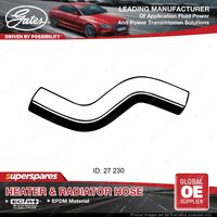 Gates Upper Radiator Hose for Subaru Legacy Outback B12BH 3.0L 154kW EZ30D 00-03