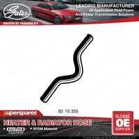 Gates Inlet Molded Heater Hose for Holden Astra LB LC 1.5L 1.6L 84-87