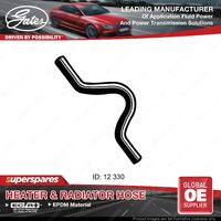 Gates Outlet Heater Hose for Holden Barina ML G13A 1.3L 08/86-12/89