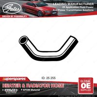 Gates Lower Radiator Hose for Holden Barina MH MF 1.3L 255mm 89-94