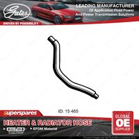 Gates Inlet Heater Hose for Mazda 626 GE Hatchback KL 2.5L 01/92-04/97