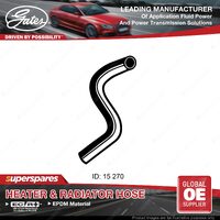 Gates Inlet Heater Hose for Ford Laser KB KA Meteor GA GB 1.5L 81-85