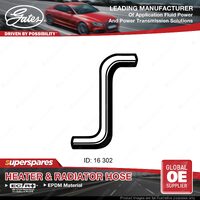 Gates Molded Heater Hose for Eunos 30X Coupe 1.8L 99kW 01/91-12/95