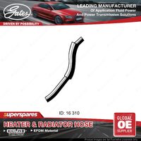 Gates Inlet Molded Heater Hose for Daihatsu Charade G200 G202 G200 1.3L