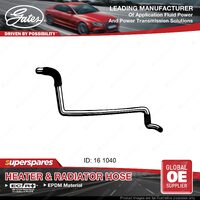 Gates Inlet Heater Hose for Nissan Patrol MQ MK GQ 4.2L 01/88-12/97