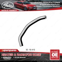 Gates Outlet Heater Hose for Holden Apollo JK Sedan Wagon 2.0L 1989-1991