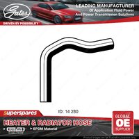 Gates Outlet Molded Heater Hose for Holden Barina MH MF G13BA 1.3L 50KW
