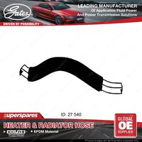 Gates Upper Radiator Hose for Mitsubishi Lancer CC CA CB C6A C7A Mirage C62A