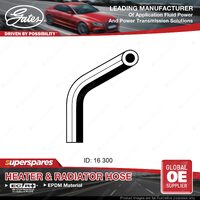 Gates Heater Hose for Toyota Landcruiser HJ60 HJ75 4.0L 01/82-03/90