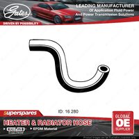 Gates Outlet Heater Hose for Toyota Landcruiser HJ75 4.0L 01/85-03/90