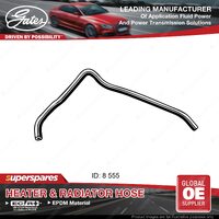 Gates Molded Heater Hose for Daihatsu Charade G200 G202 G200 1.3L