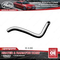 Gates Molded Heater Hose for Honda Accord CB CC F22A6 Sedan Wagon 2.2L