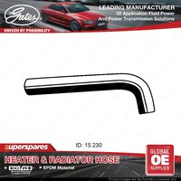 Gates Outlet Heater Hose for Holden H Series HZ Monaro HZ WB 230mm