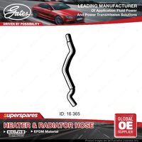 Gates Outlet Heater Hose for Ford Laser KN KQ 1.8L 1999-2002 365mm