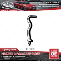 Gates Molded Heater Hose for Ford Laser KN KQ 1.8L 1999-2002 340mm