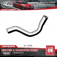 Gates Heater Hose for Holden Astra AH Z18XE 1.8L 90KW Bypass tube