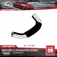 Gates Heater Hose for Nissan Navara D40 YD25D 2.5L 106KW Length 220mm