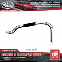 Gates Molded Heater Hose for Holden Viva JF F18D3 1.8L 89KW Bypass tube