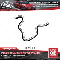 Gates Lower Heater Hose for Mazda 2 DE DH3 ZY-VE ZY-DE 1.5L Length 710mm