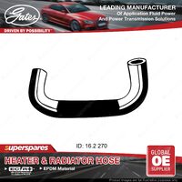 Gates Lower Heater Hose for Holden Rodeo RA 2.4L 03-08 Engine to pipe