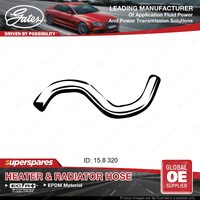 Gates Molded Heater Hose for Honda Accord CD CE 2.2L 320mm 1993-1997