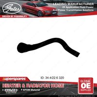 Gates Outlet Heater Hose for Holden Commodore Calais VF LFX LF1 LFW