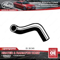 Gates Upper Radiator Hose for Ford Fairlane ZA Fairmont XR Falcon XR