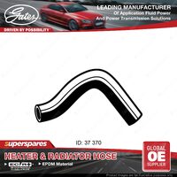 Gates Lower Radiator Hose for Holden H Series Monaro HG HT HK 370mm