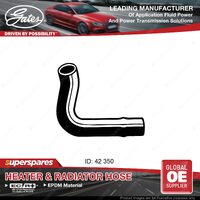 Gates Lower Radiator Hose for Ford Fairlane ZD Fairmont XY Falcon XY 4.9L