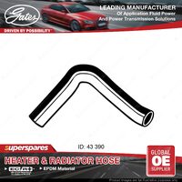 Gates Lower Radiator Hose for Ford Fairlane ZD Fairmont XY Falcon XY