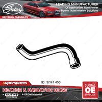 Gates Lower Radiator Curved Hose for Holden Torana LX 1.9L 01/75-03/78