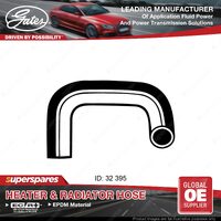 Gates Lower Radiator Curved Hose for Mazda 1300 1.3L TC 02/71-01/77