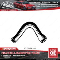 Gates Lower Radiator Hose for Holden Gemini TX TC TD TE TF TG G161-Z