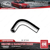 Gates Lower Radiator Curved Hose for Mazda 626 CB 2.0L 03/79-05/82