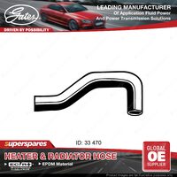 Gates Upper Radiator Hose for Mazda 929 LA HB MA HEE 2.0L 66KW 79-84