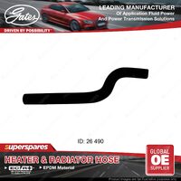 Gates Upper Radiator Hose for Mitsubishi Colt RD RE RA RB RC Mirage RC Lancer