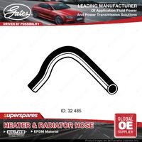 Gates Upper Radiator Hose for Holden Commodore VK GMH 202 3.3L 84-86