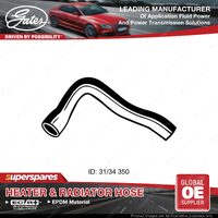 Gates Lower Radiator Hose for Toyota Hilux RN3 RN4 RN31 2.0L 1979-1983