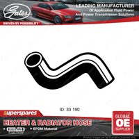 Gates Lower Radiator Hose for Holden Camira JB JD JE 16JH 18JC C20JE