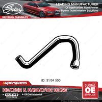 Gates Lower Radiator Hose for Holden Jackaroo UBS C223-T C223 2.2L