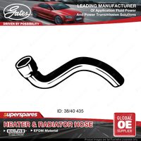 Gates Upper Radiator Hose for Mercedes-Benz S-Class W116 6.8L 07/75-03/80