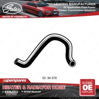 Gates Lower Radiator Hose for Mitsubishi Sigma GJ GK GN 1.6L 03/82-09/85