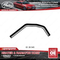 Gates Upper Radiator Hose for Holden Barina MB ML 1.3L 50KW 52KW 545mm