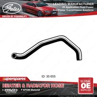 Gates Lower Radiator Hose for Mitsubishi Lancer CA CB 4G15 1.5L 1989-1992