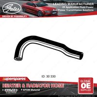 Gates Upper Radiator Hose for Toyota Corolla AE71 4A-C 1.6L 58KW 81-85