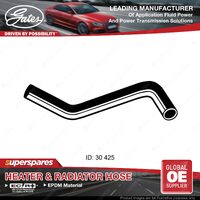 Gates Lower Radiator Hose for Toyota Corolla AE71 4A-C 1.6L 58KW 81-85