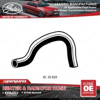 Gates Lower Radiator Hose for Mitsubishi L200 Express Rear Wheel Drive