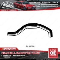 Gates Upper Radiator Hose for Toyota Corona ST141 2S-C 2.0L 71 83-87