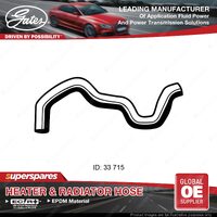 Gates Upper Radiator Curved Hose for Ford Corsair UA KA24E 2.4L 96KW