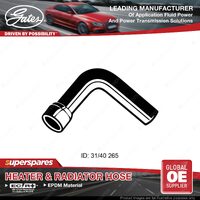 Gates Upper Radiator Curved Hose for Ford Courier PC 2.2L 47KW 85-96